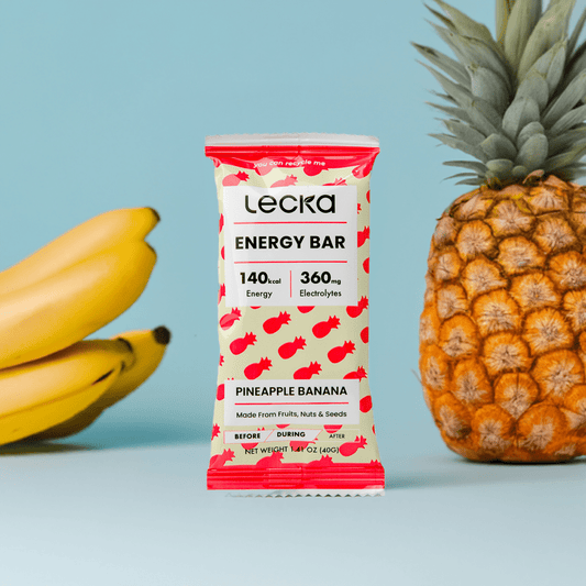 Energy Bar - Pineapple Banana (ehemals Tropical Fruits) - Lecka