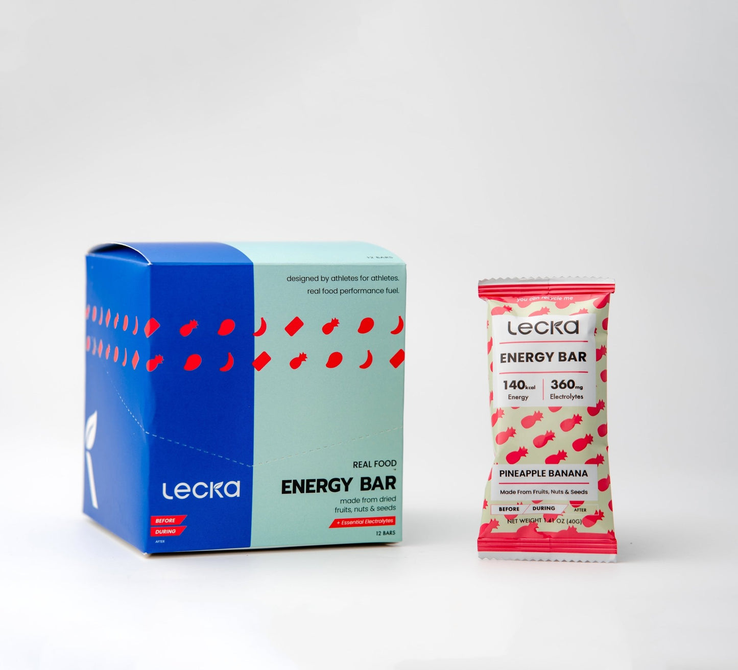 Energy Bar - Pineapple Banana (ehemals Tropical Fruits) - Lecka