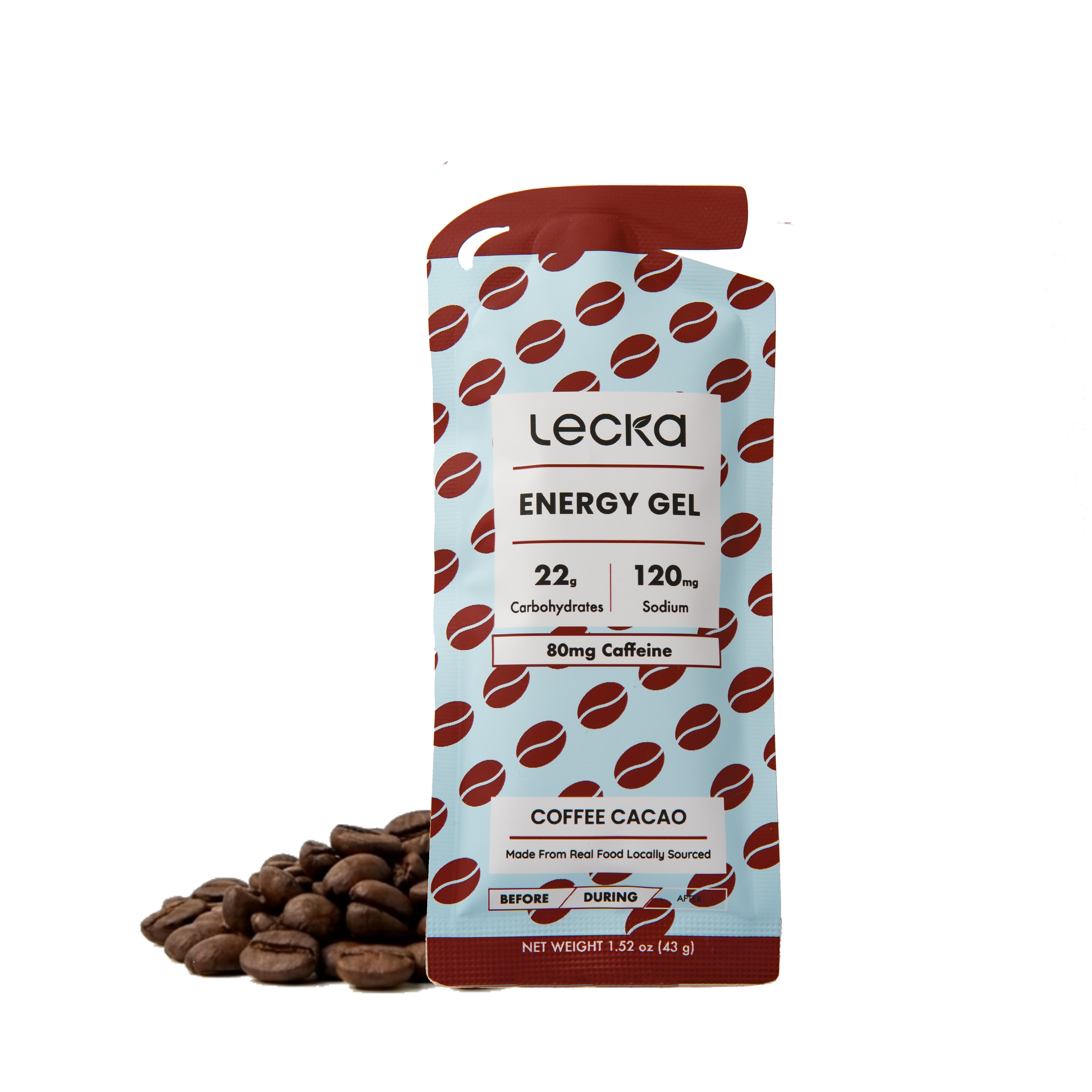 Lecka Energy Gel Coffee Cacao – Lecka Deutschland