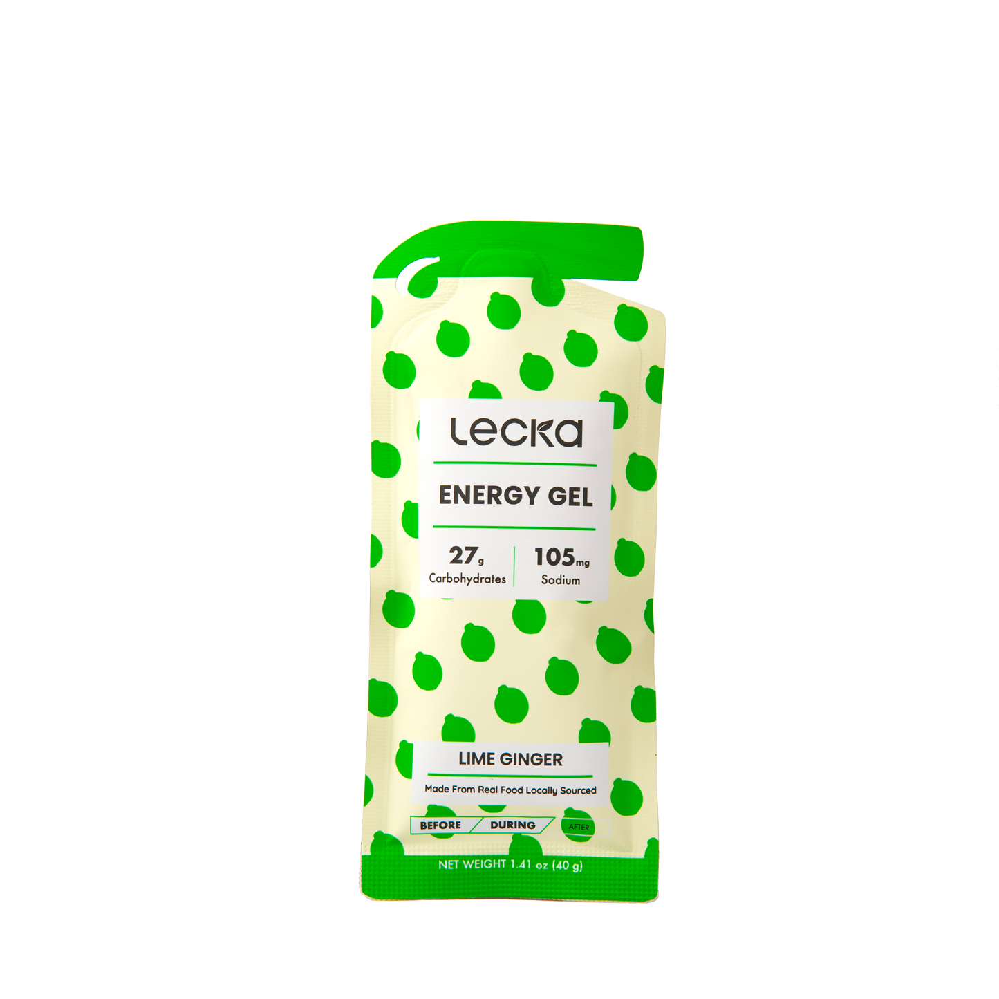 Lecka Energy Gel - Lime Ginger