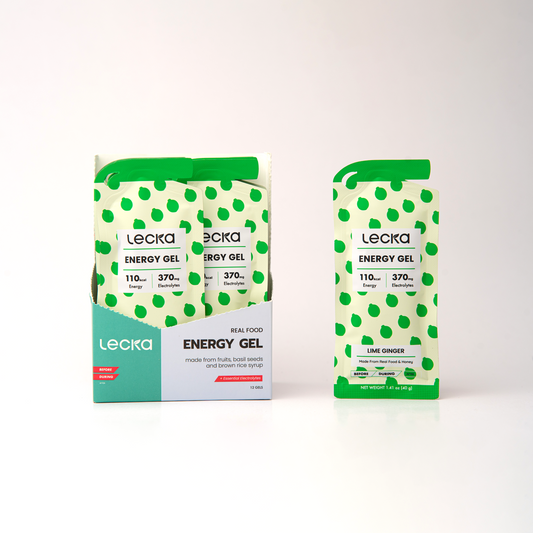 Lecka Energy Gel - Lime Ginger