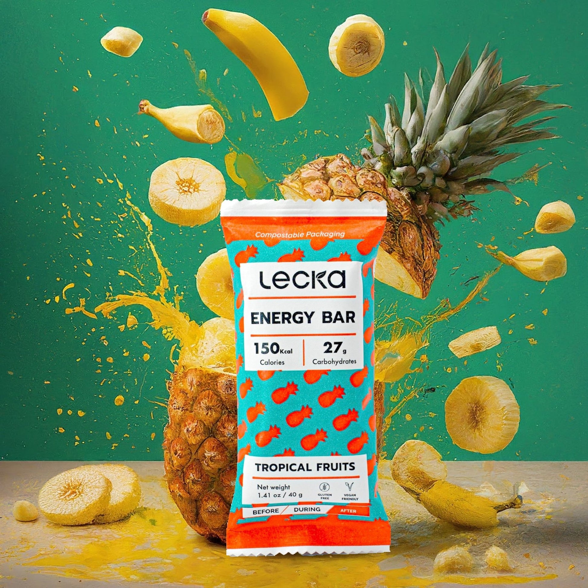 Energy Bar - Tropical Fruits - Lecka Germany